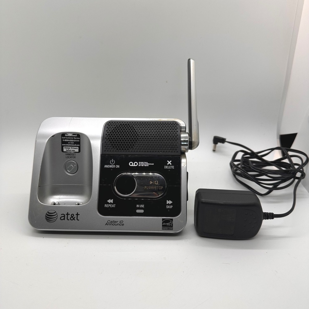 AT&T CRL82212 Digital Answering System Caller ID Announce Base Station ONLY